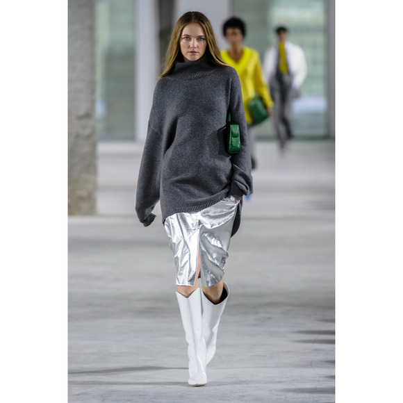 Tibi Dresses & Skirts - Tibi Runway 2018 Tech Leather Trouser Skirt